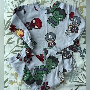 Marvel Superhero Pajama Set